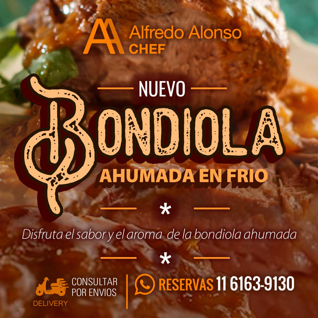 Bondiola Ahumada en frio