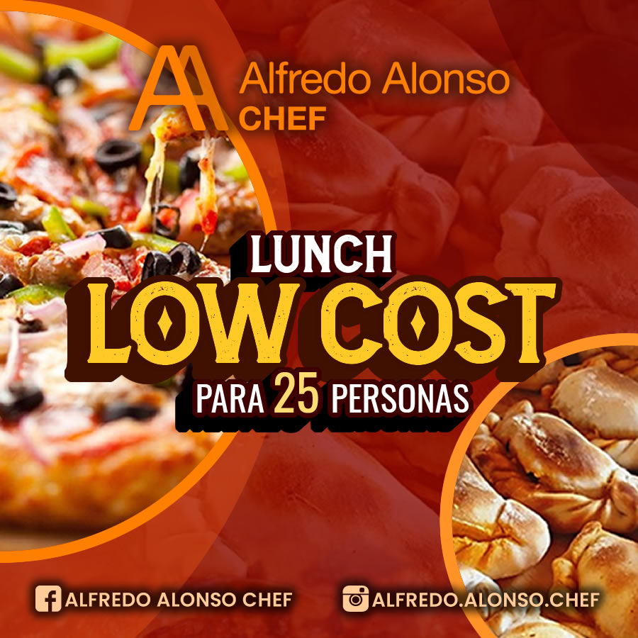 Low Cost Lunch - Para 25 personas