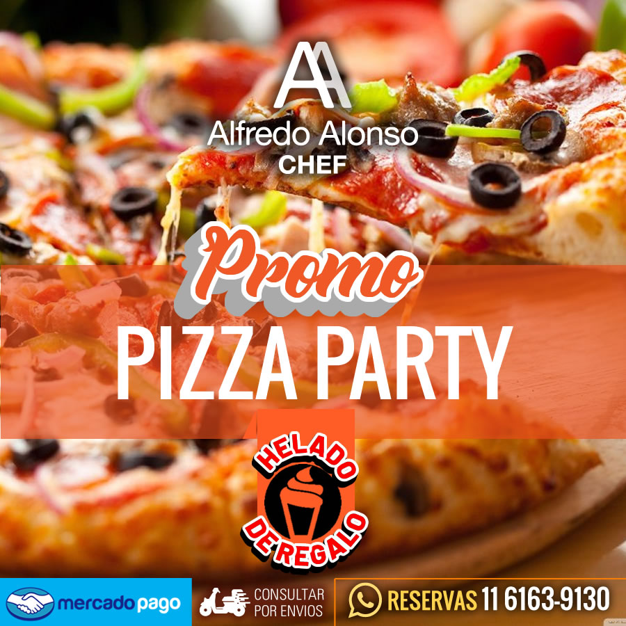Pizza party + Recepción